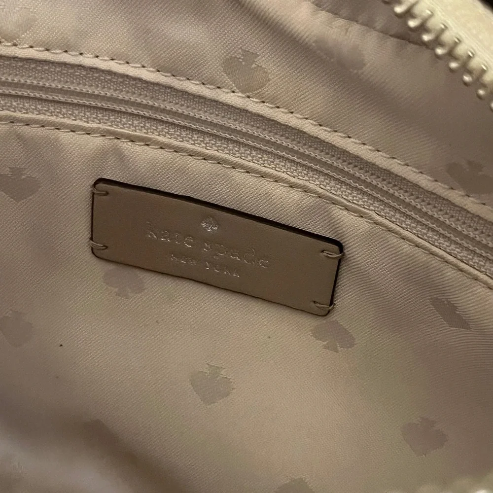 Kate Spade New York Spade Link‎ Camera Bag Crossbody Beige Multi WKR00066
